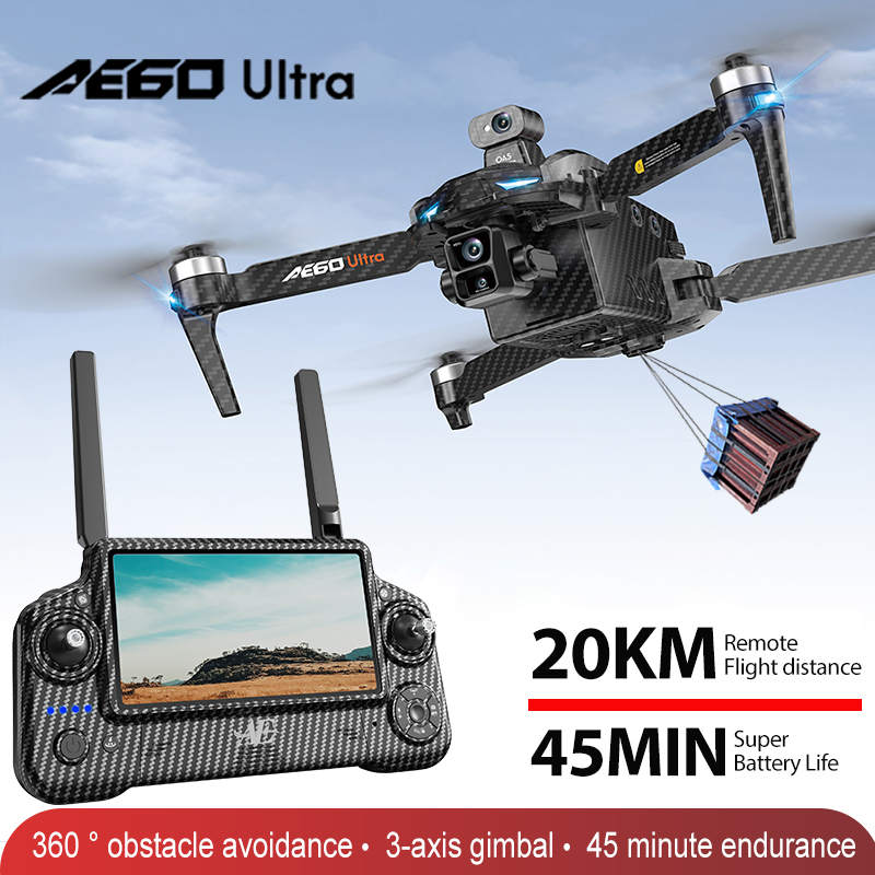 Drone Aerial Photography - AE60 GPS 드론 전문가용 8K 카메라