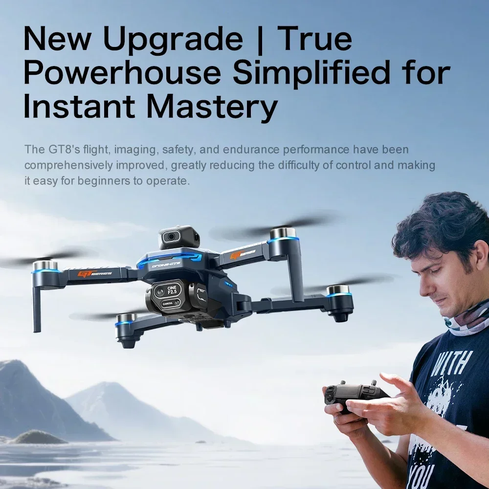드론 4K HD GT8 카메라 장애물 회피 항공 사진  - Drone Photogrammetry 리뷰 및 가격