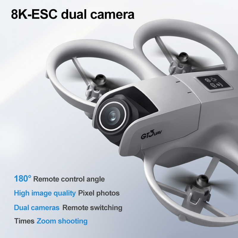 신형 GT3 스크린 탑재 미니 드론 8K HD 카메라  - Drone Cinematic 리뷰 및 가격